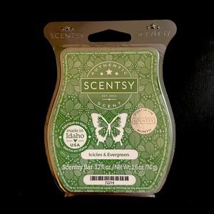 Icicles & Evergreen Scentsy Bar